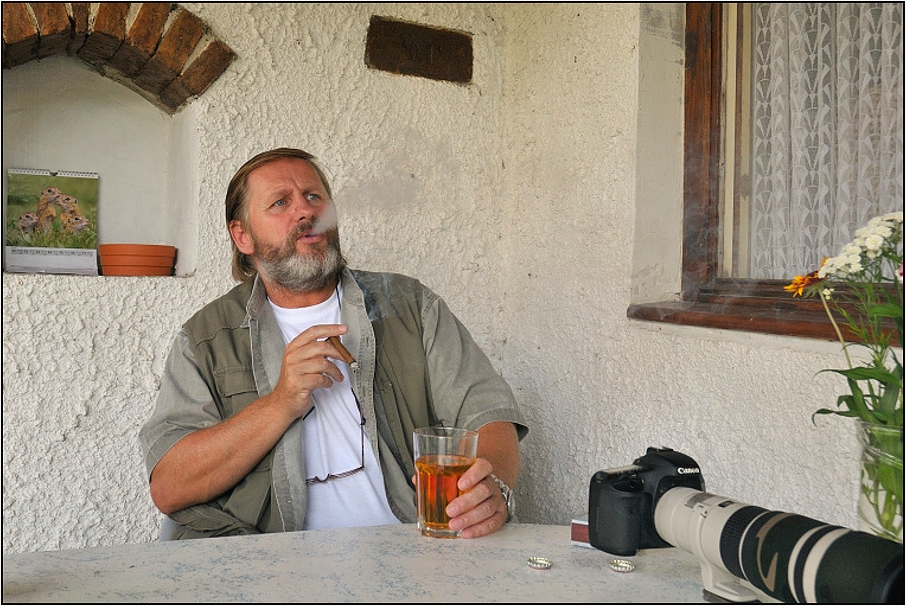 Canon, pivo, doutník, pohodička  a já...